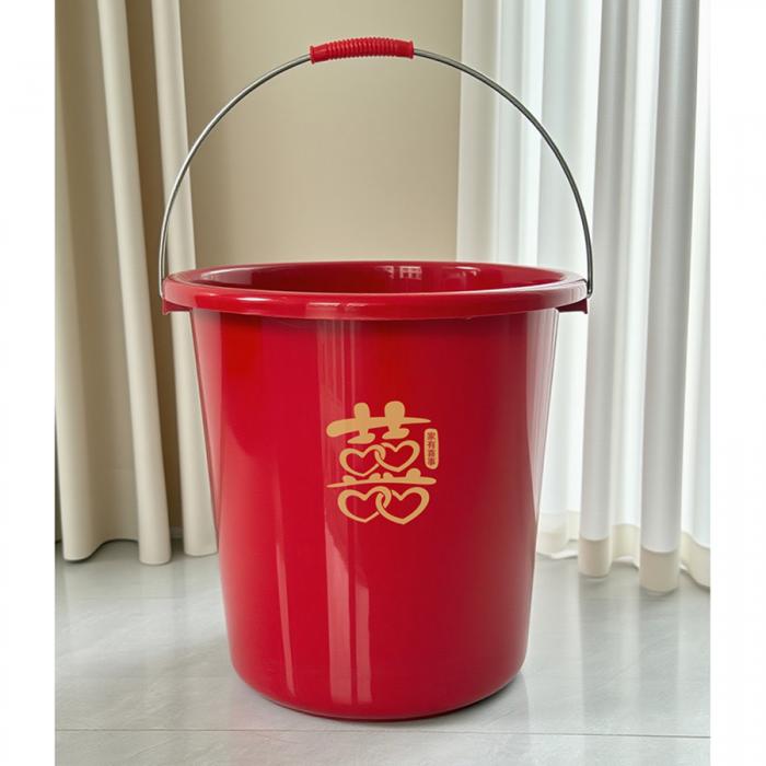好日子桶小號/中號/大號/特大號 喜慶紅