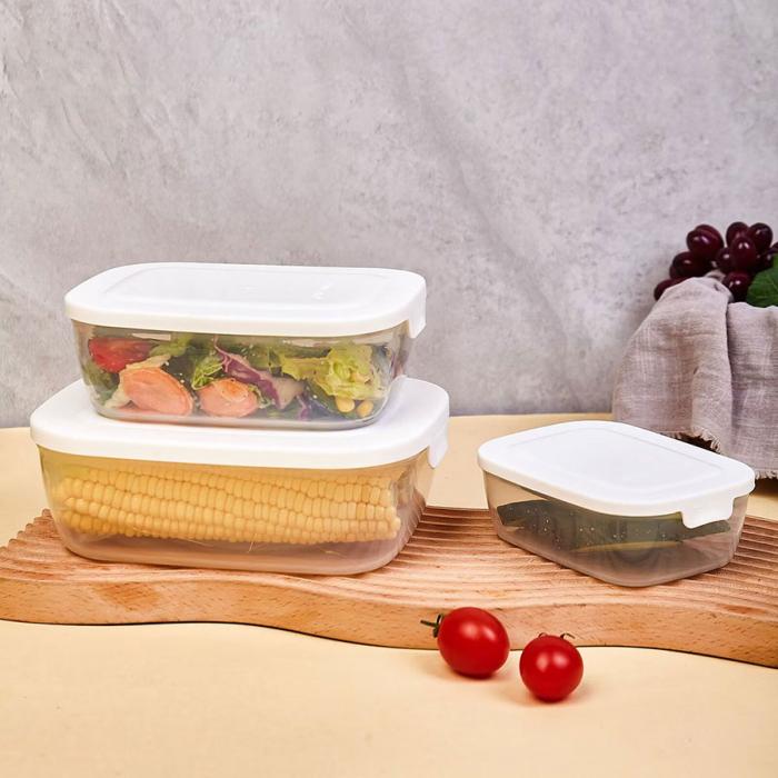 長(zhǎng)方形二件套/三件套保鮮盒